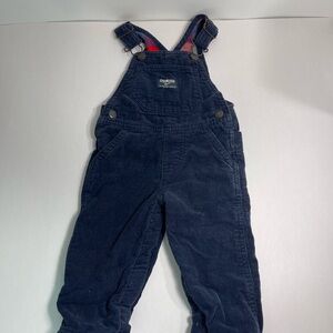 OshKosh B'gosh Dark Blue Corduroy Overalls